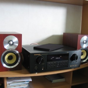 B&W cm1, Marantz sr3001