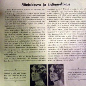 Elokuvien tila ja tulevaisuus vuonna 1932