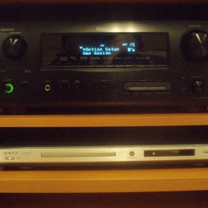 Denon AVR-2308 ja Oppo 981HD