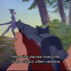 Iskelmäparaati, Disney/Suomi (ruutukaappauksia)