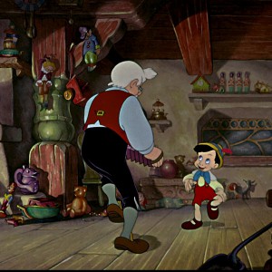 Pinocchio, Blu-ray-mainoksessa (ruutukaappauksia)