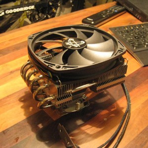 HTPC-projekti - Noctua cpu cooleri + Scythe Slip Stream tuuletin