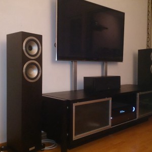 Hk avr265 / Tannoy revolution dc6tse / panasonic vt50